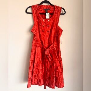 Red Sleeveless Dress